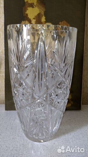 Хрустальная ваза Bohemia Чехия