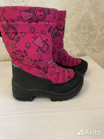 Сапоги kuoma для девочки 25 размер