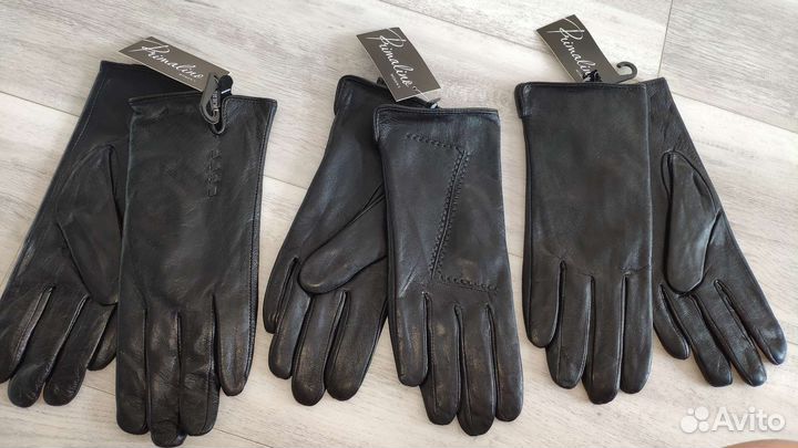 Перчатки женские натуральная кожа