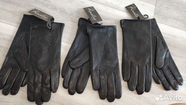 Перчатки женские натуральная кожа