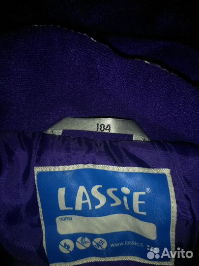 Зимний комбинезон для девочки 104