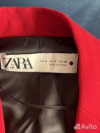 Пиджак жакет zara