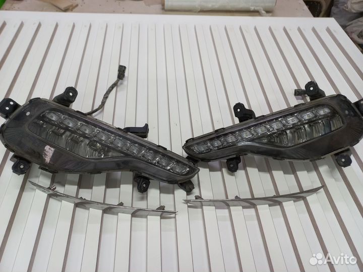 Противотуманные фары (дхо) Kia quoris LED