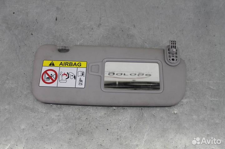 Козырек солнцезащитный правый Hyundai-KIA solaris