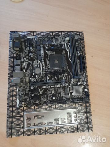 Материнская плата AM4 B350 Asus B350M-K купить в Волгограде ...