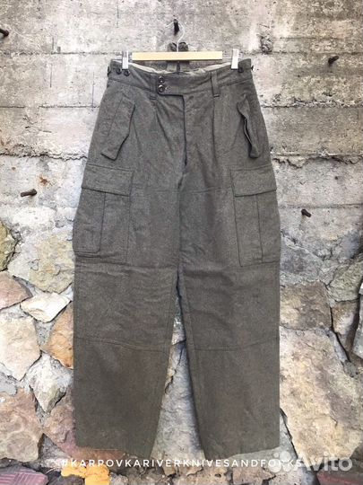 Брюки Bundeswehr, сукно, 44-46, 1976 г