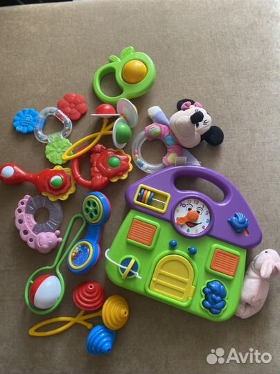 Развивающая игрушка, прорезыватели,погремушки