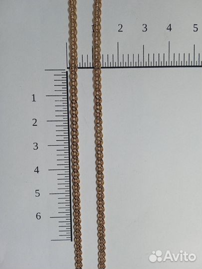 Золотая цепь 45,00 см. 585 пр. Арт121