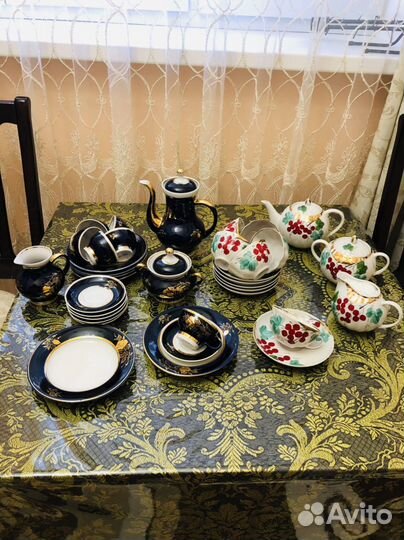 Чайный и кофейный сервизы
