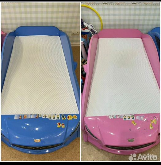 Детская кровать от 3 лет с матрасом бу