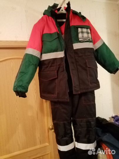 Костюм зимний рабочий с жилетом