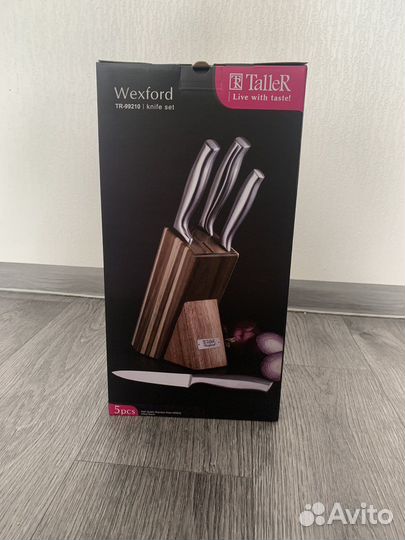 Набор кухонных ножей с подставкой Taller