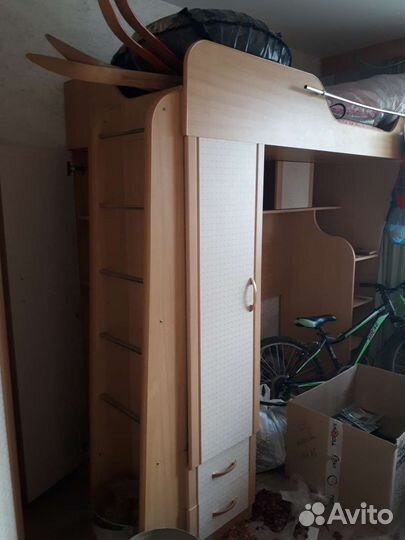 Детская кровать чердак