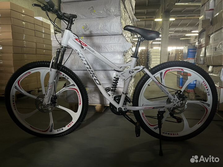 Велосипед на литых дисках