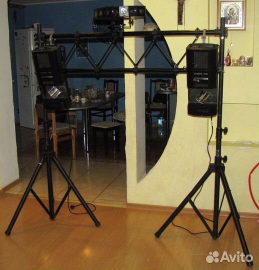 Светомузыка Сканеры IL Роллер 2шт Gobo Mic DMX Pro