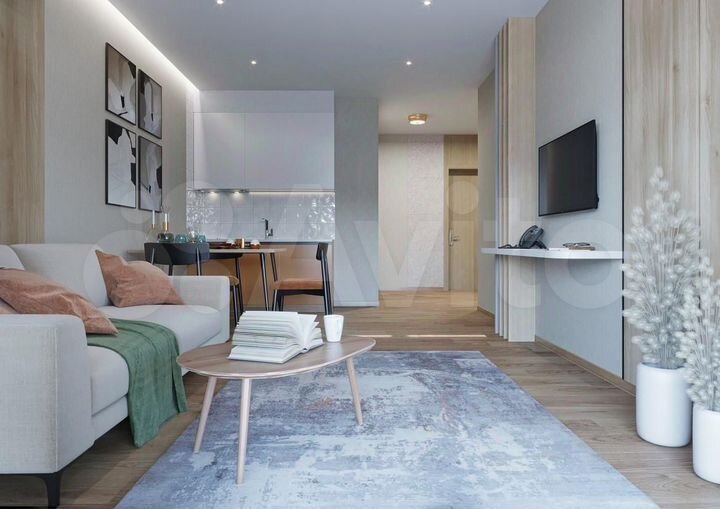 1-к. апартаменты, 35 м², 14/24 эт.