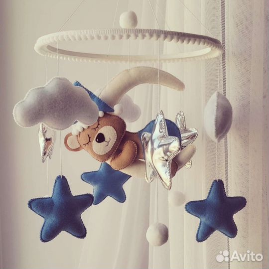 Мобиль из фетра в наличии