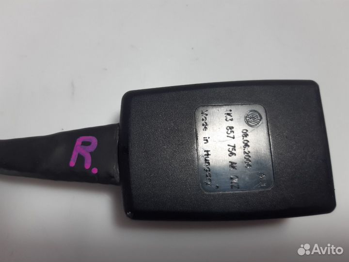 Замок ремня безопасности правый Volkswagen Jetta 5