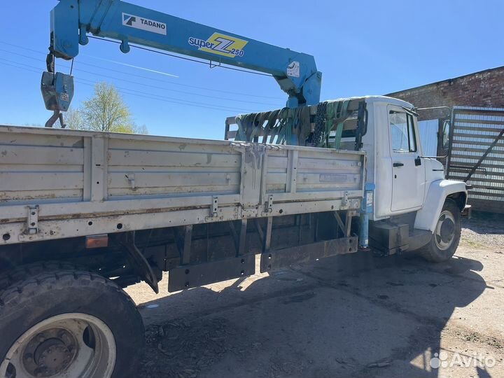 ГАЗ 3309 с КМУ, 2011