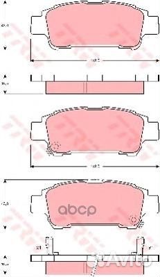 К-т дисков. тормоз. колодок GDB3249 TRW