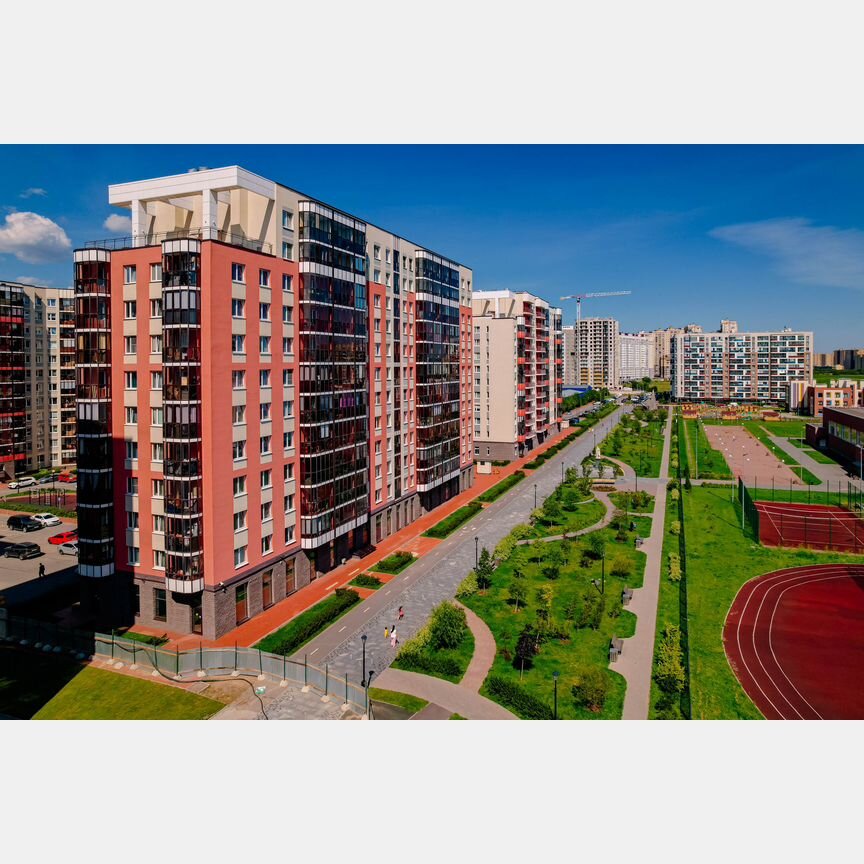 2-к. квартира, 67,1 м², 4/12 эт.