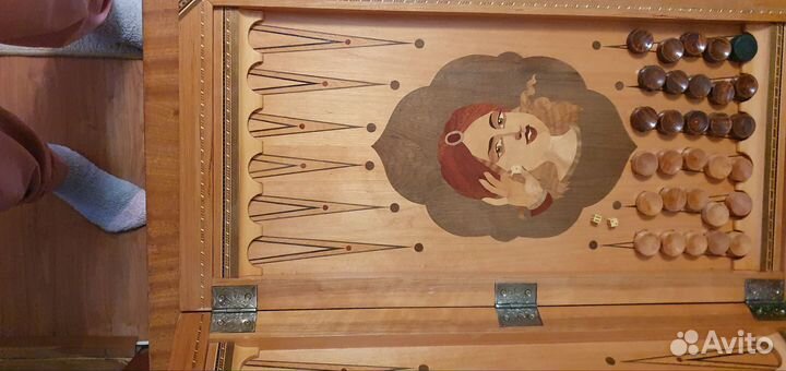 Нарды ручной работы новые