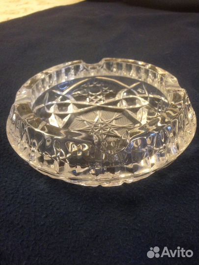 Пепельница : хрусталь(СССР )