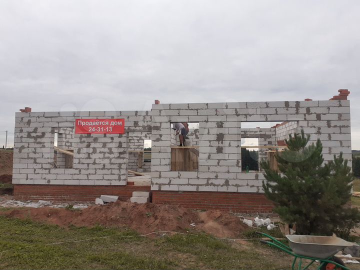 Коттедж 110 м² на участке 11 сот.