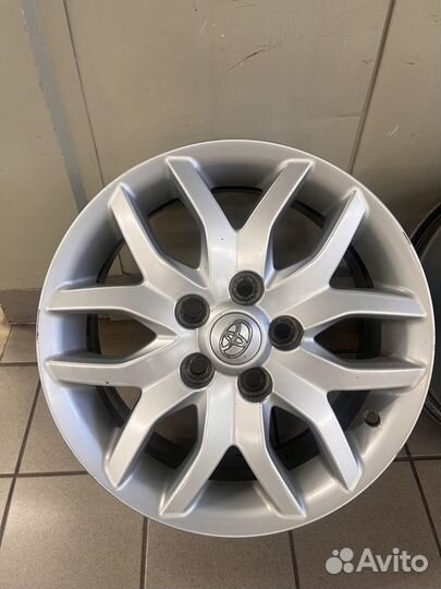 Диски литые R16 от Toyota Corolla