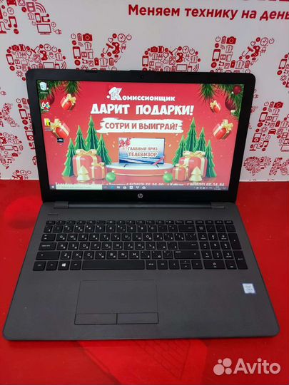 Ноутбук HP i5-7200u/4gb/500gb/HD тмн7
