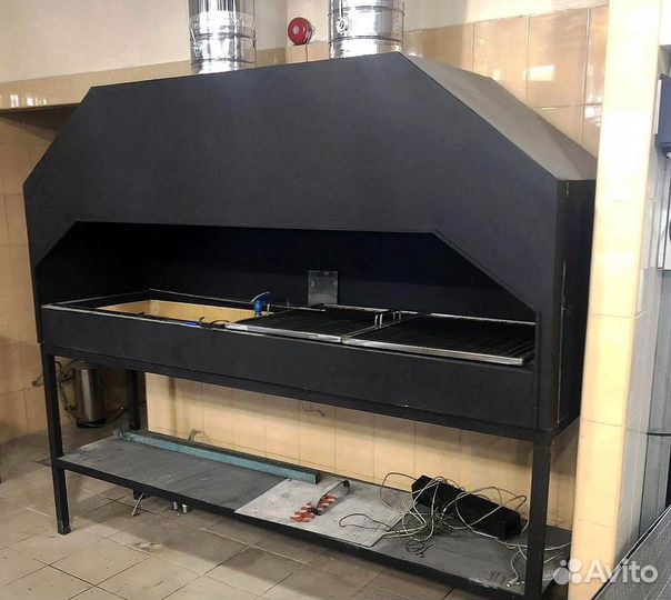 Мангал для кафе новый