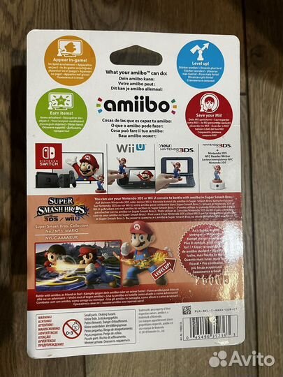 Nintendo amibo smash bros mario
