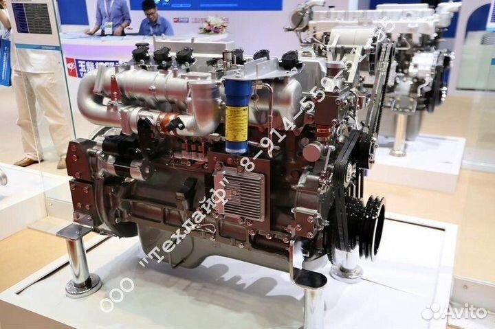 Двигатель газовый Yuchai YC6G260N-50 на автобусы н