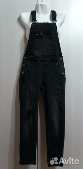 Tom Tailor, джинсовый комбинезон 42-44 р