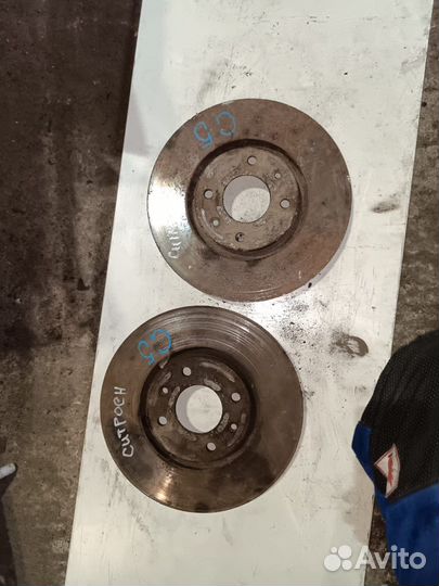 Диски передние тормозные Citroen C5