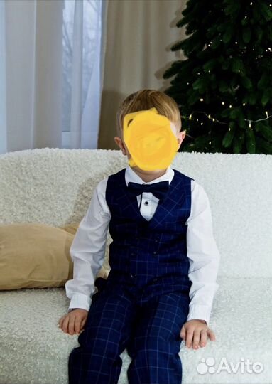 Школьная форма для мальчика 128 синяя