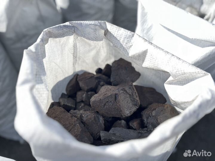 Уголь дпк «Низкозольный» в мешках 30 кг