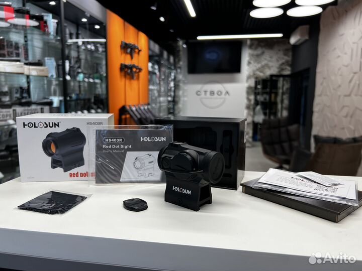 Коллиматорный прицел Холосан HS403R