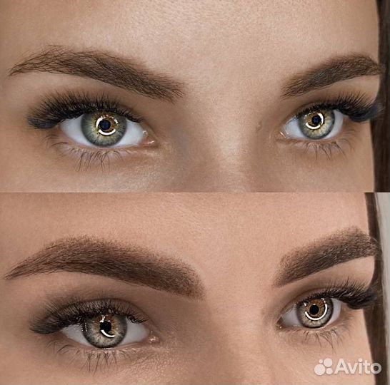 Перманентный макияж бровей, губ, межресничка