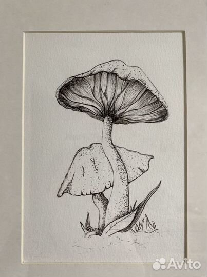 Картина графика декор