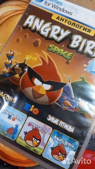 Диск игра angry birds