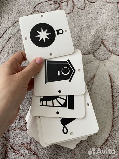 Карточки методика домана набор