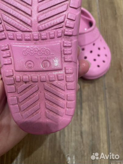 Crocs c8 крокс для девочки