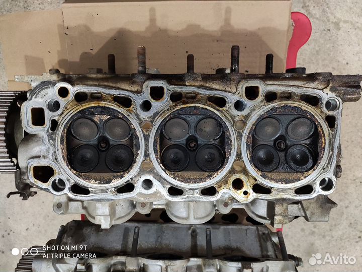 Гбц двигателя 6G72 V6 24V правая от мпс 1 в сборе