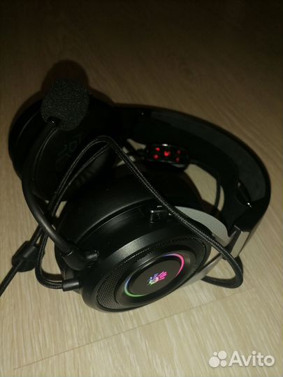 Наушники с микрофоном USB. Игровые наушники