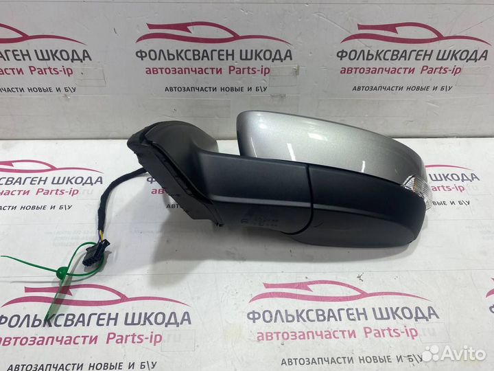 Зеркало левое Skoda Rapid / VW Polo 5JB857501MB7W