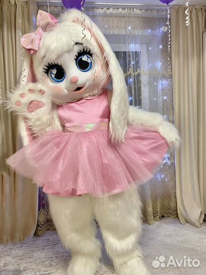 Поздравление зайка ростовая кукла аниматор