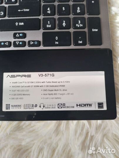 Ноутбук acer
