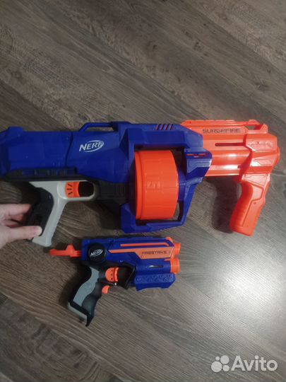 Бластер nerf
