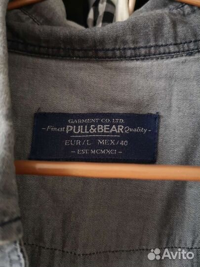 Джинсовая безрукавка pull&bear
